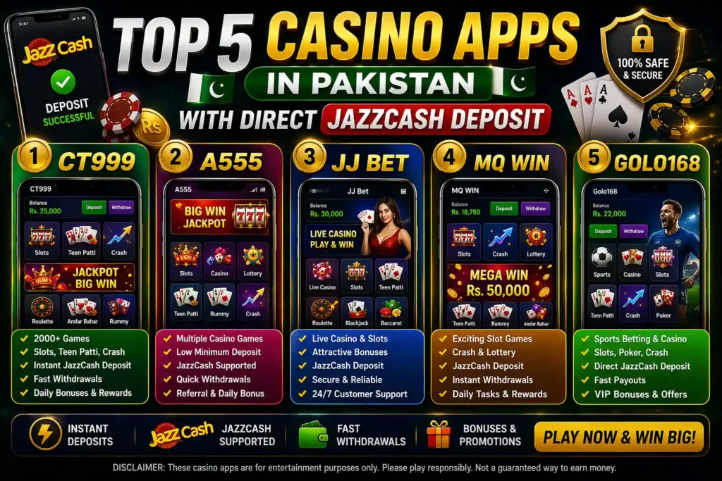 Top 5 Casino Apps