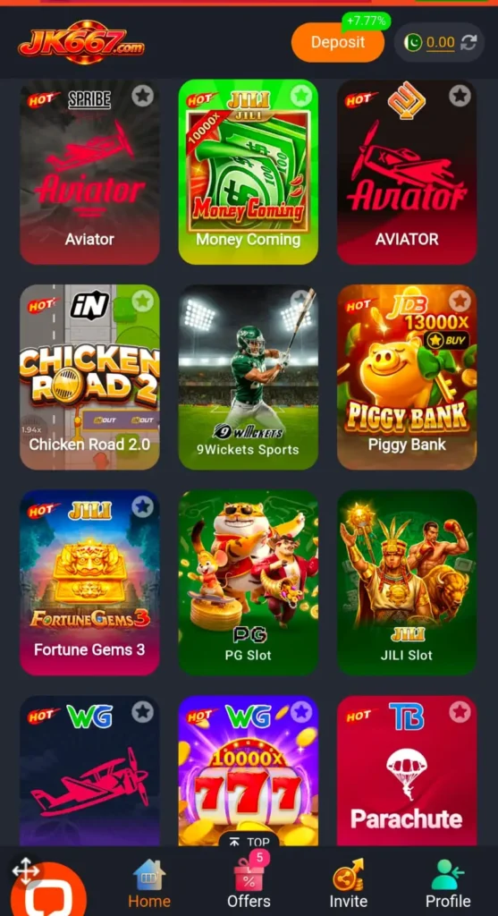 JK667 Game