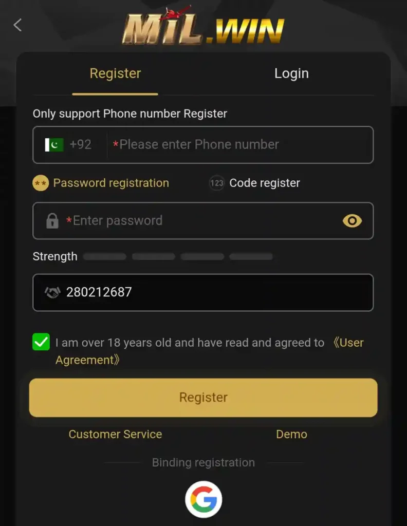 registration