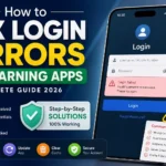 Fix login errors