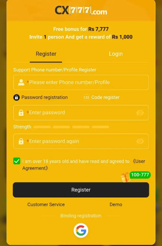 registration