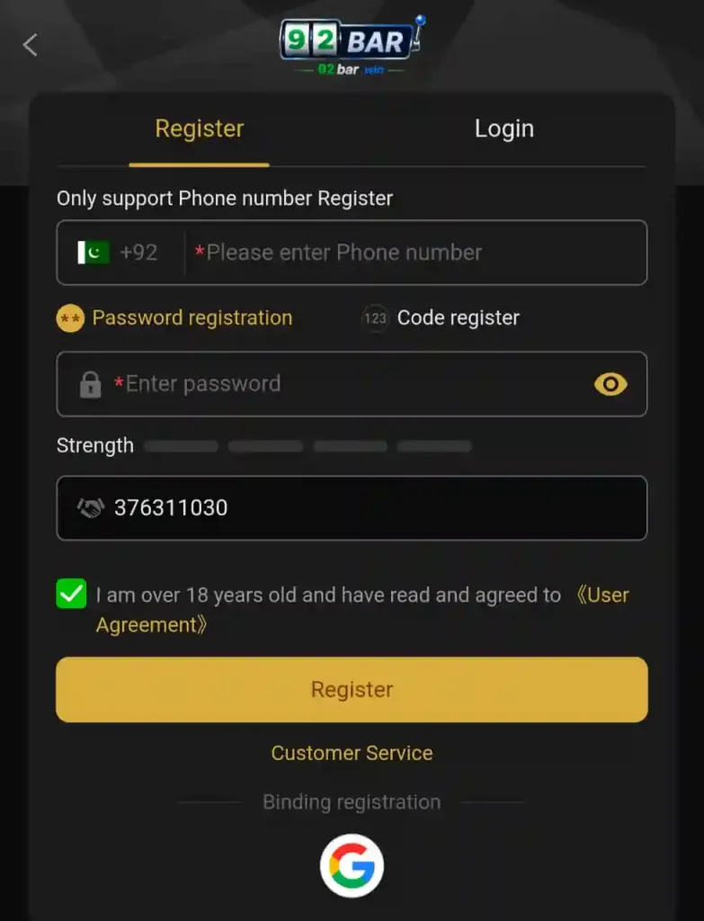 registration